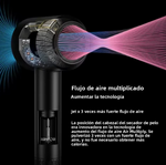 Secador de Pelo Profesional con Cabezales Imantados