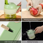 Cortador de Fruta y Verdura Automático